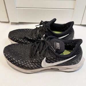 Nike‎ Zoom Pegasus 35 Womens Running Shoes Black White Athletic Road Trainers